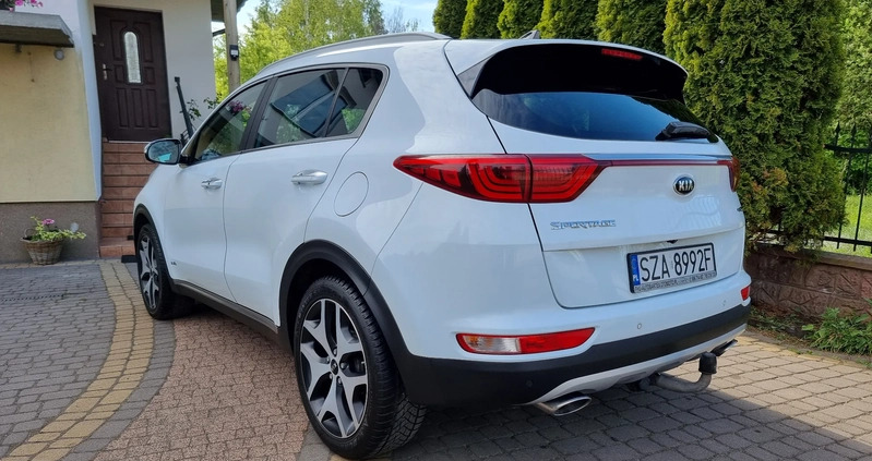 Kia Sportage cena 77900 przebieg: 165600, rok produkcji 2016 z Szczekociny małe 781